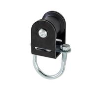 LIXSAZSE Durable Single Wheel Cable Pulley Heavy Duty Fitness Accessory Easy Usage For Gym Machine Attachments LAT Lift Pulley System Lifting Blocks Ladder Lifts, Screw, 25mm