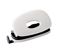 LIXSAZSE Durable Stationery Portable File Binding Adjustable 2 Hole Puncher Professional And Hole Center Distance Is 80mm. Punch Can Neatly Punch 10 Sheets Paper At Time Using Adjustable Paper Guide