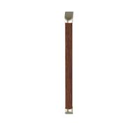LIXSAZSE Durable Wooden Grab Bar for Bathroom - Long-Lasting Support Can Depend On Wooden Grab Bars Grab Bar Handle Bathroom Grab, Dark Walnut, 50cm