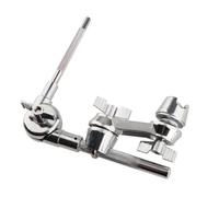 LIXSAZSE Dynamic Drum Stand Clamp Replacement For Supporting Various Drum Kits Enhancing Performance Ready To Be Integrated Into Musical Ensemble Right Out Of Box, Silver, S