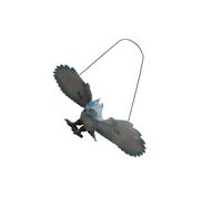LIXSAZSE Eagle Statue Collection Feature Unique Sound Setting Promoting Creativity And Learning Home Decor And Educational Gifts Simulated Eagle Model Animal Bird Toy Scene Prop, gray, S