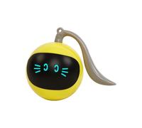 LIXSAZSE Easy To Locate - Reusable LED Light With Intelligent Route Plan And Obstacle Avoidance ABS With Battery Instinct, Yellow