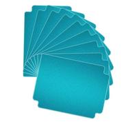 LIXSAZSE Effective Game Cards Sorting Trading Card Dividers Allow Convenient Classifying Of Various Card Packs Box Storage Options Accessories Supplies Index Greeting Dividers, Lake Blue, 9.3x6.8cm