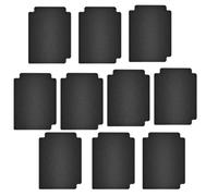 LIXSAZSE Effective Game Cards Sorting Trading Card Dividers Allow Convenient Classifying of Various Card Packs Box Storage Options Accessories Supplies Index Greeting Dividers, Black, 9.3x6.8cm