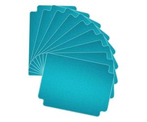LIXSAZSE Effective Game Cards Sorting Trading Card Dividers Allow Convenient Classifying Of Various Card Packs Box Storage Options Accessories Supplies Index Greeting Dividers, Lake Blue, 9.3x6.8cm