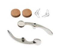 LIXSAZSE Efficient Valve Slide Rings Trumpet Key With Cork Pad And B Trumpet Replacement Accessory Water Key When Drainage Is Needed Assembly Spit Valve Replacement Parts