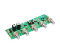LIXSAZSE Efficient Volume Control HiFi Audio Preamp Board Tone EQ Treble Bass Provides Audio Enhancement Treble Alto Bass With Tone Control Board Assembled Dual AC 12-15V Accessory