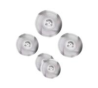 LIXSAZSE Elective Quiet Cymbals Set 14 Hi Hat 16 Crash 18 Crash 20 Ride Beginners And All Ages Sturdy. Entire Of Mute Cymbal Is Polished To And Smoother.Fine Workmanship And