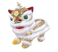 LIXSAZSE Electric Toys Lion Dance Doll Figure Singing And Walking Lion Fun Shaking Head Gift For Home Decoration Singing Walking Toy New Year Gifts Ornament