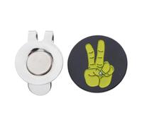 LIXSAZSE Elegant Magnetic Golf Hat Clip With Golf Ball Marker Secures Onto Any Belts Visors Pockets Stylish Fall Off And Lost. Magnetic Hat Clip Visor Will Not, Type C563