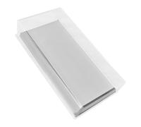 LIXSAZSE Empty False Eyelashes Holder Case Makeup Organizer Acrylic Keeps Lashes Dustproof And Organized Save Time. Eyelash Storage Box Acrylic Large Capacity Travel, Clear, 7.5x14x3cm