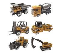LIXSAZSE Engineering Truck Toy Set Brings Together Classic Models To Inspire Future Engineers While Playing And Having Fun Vehicle Loader Tractor Excavator Toys Dump Truck