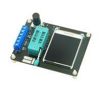 LIXSAZSE English/Russian Version GM328A Transistor Tester LCD Capacitor ESR Meter Right Turn PCB GM328A Component Tester, English