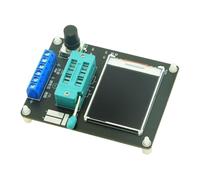 LIXSAZSE English/Russian Version GM328A Transistor Tester LCD Capacitor ESR Meter Right Turn PCB GM328A Component Tester, Russian