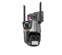 LIXSAZSE Enhanced Low Light Lens Camera For Outdoor Video Surveillance Setting Sound Alarm In App To Loud Siren80DB For