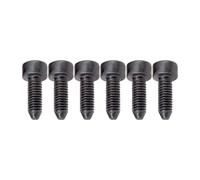 LIXSAZSE Essential Guitar Bridge Saddle Adjustment Screws Quick Repairs And Smooth DIY Musical Instrument Projects Musical Instrument Accessories Guitar, Black, Length 15.5mm