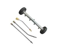 LIXSAZSE Essential Undercarriage Pressure Washer Attachment Effortlessly Provides Solutions For Stubborn Cleaning Tasks Pressure Washer Undercarriage Cleaner