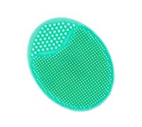 LIXSAZSE Face Scrubber Exfoliating Brushes Scrubbing Exfoliator Cleanser Pad Washing Tools Safe Skin Scrubbers for Home, Blue-Green