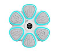 LIXSAZSE Family-Friendly Boxing Machine Training With Music And Lights Stay Active Together ABS Boxing Training Machine Teenagers, White