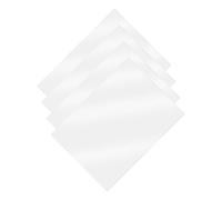 LIXSAZSE FEP Film 200mm X 280mm Thickness 1mm Improved Curing Time Non-Sticking Outer Layer Flat Finish 0.1mm Thickness 8.9inch Universal LCD 3D Printers, 4 pcs