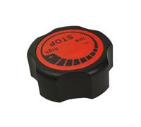 LIXSAZSE Fitness Equipment Brake Knob Easy Install Durable ABS Smooth Exercise Bike Resistance Knob Replacement Parts Will Not Up Too Much Time For Fitness, Black Red, Hole 1cm Dia 5.5cm