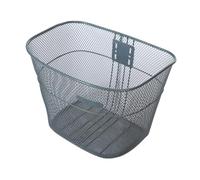 LIXSAZSE Front Cargo Basket Easy To Install Large Capacity Bike Basket Detachable Dog Carrier Durable Storage Organizer Front Bike Bicycle Wire