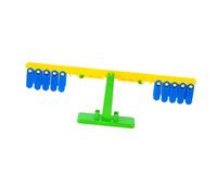 LIXSAZSE Full Set Math Balance Counting Toy Teaching Kids Weighing Principles Through Play While Cultivating Math Skills Balance Counting Educational Learning Toys