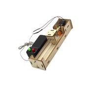 LIXSAZSE Fun and Engaging DIY Science Experiment Set for Kids Moving Screw Rod Model Building Kit Experimental Mterials