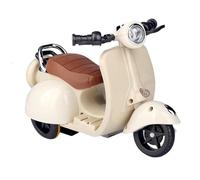 LIXSAZSE Fun Electric Dancing Toy Dolphin Stunt Motorcycle 360 Rotating Cartoon Toy Playtime Music Light Luminous Amazing Gift 360 Rotating Stunt Motorcycle Cartoon Dancing, Beige, 21x22cm