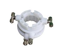 LIXSAZSE FunctionThe Tire Changer Rotating Coupler Effectively Controls Inflow and Outflow of Air Source Simplify Tire Change Process with Professional Changer Rotary Valve, White, Type C