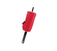 LIXSAZSE Golf Ball Pick Up Shag Bag Shagger Golf Ball Collector Retriever Compact and Efficient, Red, plastic two stage