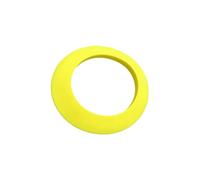 LIXSAZSE Golf Putting Cup Ring Portable Silicone Outdoor Practice Equipment Indoor Game Skills Or On Green. Lightweight Nature Of Golf Hole Cup Makes Easy To Carry And Store, Yellow, diameter 155mm