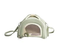 LIXSAZSE Guinea Pig Cage Pet Outgoing Traveling Carrier Breathable Mesh Window Traveling With Any Small Animal Companions Hamster Travel Portable Carrier Cage Portable