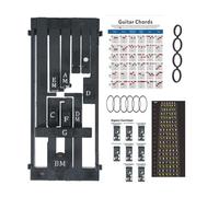 LIXSAZSE Guitar Aid Chord Trainer Delivers Engaging Learning Experience To Budding Musicians Electric Guitars Adults Guitar Assistant Accessory Or Old Beginner Trainer Practice Tool Accessories