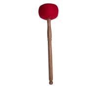 LIXSAZSE Handcrafted Wool Felt Hammer Yoga Mindfulness Greatly Benefits Meditation Experience With Bowl Mallet Sound Bowl Mallet Meditation Stick Supplies, Red, L