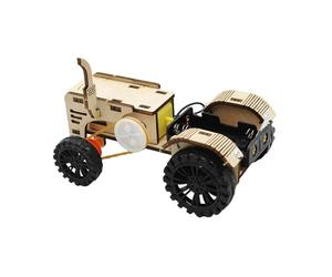 LIXSAZSE Hands On Education Through DIY Hobby Model Wooden Tractor Car Sparks Joy And Interest In Young Engineers And Scientists 3D Wooden Puzzle Engineering DIY Intelligent Toy