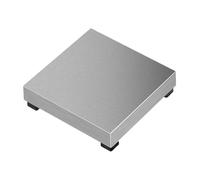 LIXSAZSE Hardness Iron Anvil Smooth Hardened Steel Bench Block High Resistance To Dents Equipped With Rubber Feet Solid Steel Bench Block Processing Anvil