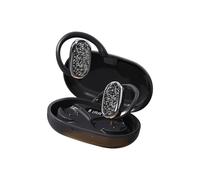 LIXSAZSE Headphones With Ear-hanging Stay Comfortable All Day No Pain When Worn For Long Time And Not Easy To Fall Off ABS, black