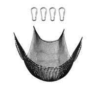 LIXSAZSE Heavy Duty Climbing Net Bridges Are Essential When Seeking Maximum Security For Child Climbers In Treehouses Or Backyard Setups Climbing Cargo Net Indoor Outdoor Treehouse, Black, 2mx3m