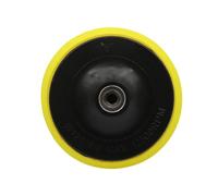 LIXSAZSE High Efficiency Polishing Sanding Disc Pad Backing Pad for Drill Key Component in Achieving Professional Sanding Results Drill Attachment Backing Plate Wood Metal, 5 inch 125mm M14