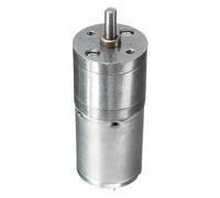 LIXSAZSE High Reliability Electric Motor JGA25-370 Robust DC Reducer Miniature Gear-Box Reducer Diverse Applications Speed Controller Low Speed Motor Reduction