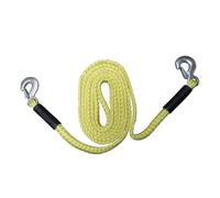 LIXSAZSE High Strength Towing Rope With Hooks 4m Webbing Essential Tool For Outdoor Adventures And Towing Needs Truck Recovery Strap And ATV Tow Strap Vehicles