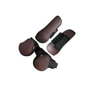 LIXSAZSE Horse Tendon Boots Open Front Fetlock Boot Set Strong Fasteners Provide Even Pressure Distribution Comfort Solution Horse Leg Boots Wraps Protectors Guards Hind