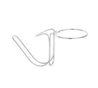 LIXSAZSE Ice Bucket Stand Excellent Storage Solution Keeps Drinks Ready Enhancing Events Style Effortlessly Social Gatherings Bucket Holder Stainless Steel Champagne Bowl Rack, Silver, S