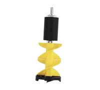 LIXSAZSE Ice Drill Auger Energy Saving Ice Drill Efficiently Breaks Through Oceans Sea Lakes Fishing Rivers Fishing Oceans Sea Lakes Rivers, Yellow, 50cm