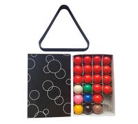 LIXSAZSE Indoor Table Game Mini Billiard Balls Set Colorful Numbers Easy To Maintain 22 Ball Pool Set For Kids Children Billiard Balls Kids Toy Gift Resin
