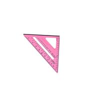 LIXSAZSE Integrated Scale Carpentry Triangle Ruler Angle Ruler Carpenter Square Tool Ensuring Measurement Precision Square Measuring Gauging Tool Triangular