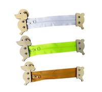 LIXSAZSE Interactive Intelligence Busy Board Accessories Zipper Dog Toy Skill Development Wood Fostering Creativity For Kids Children Busy Board Accessories Kits