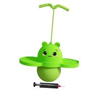 LIXSAZSE Interactive Pogo Jump Ball With Grip Enhancing Physical Activity And Strength In Boys And Girls Making Tool For Balance Training. Pogo Jump Kids High Toy Strong Grip, Green, 42x80cm