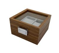 LIXSAZSE Jewelry Display Case Multifunctional Watch Storage Box For Men Women Elegant Organization Solution Watch Scratches And Damage MultifunctionalThe Jewelry Display Case Can